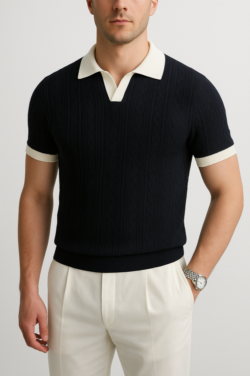Camisa Polo Tricot Masculina Fiorinni Madrid