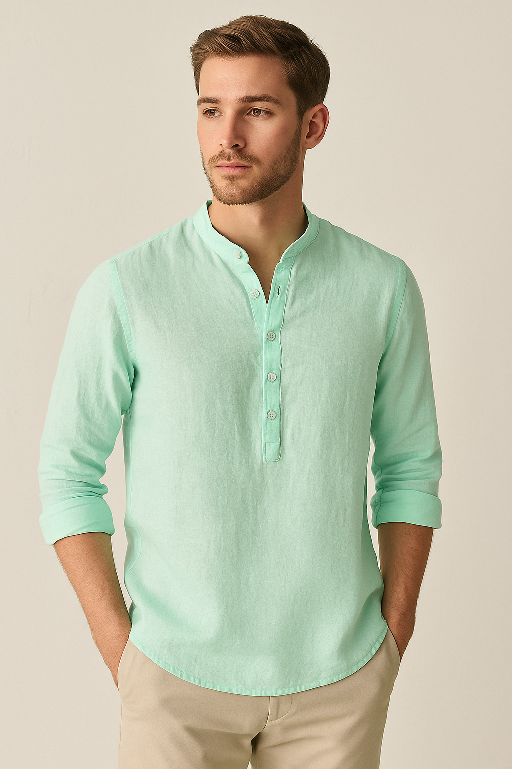 Camisa de Linho Fiorinni Abravanel