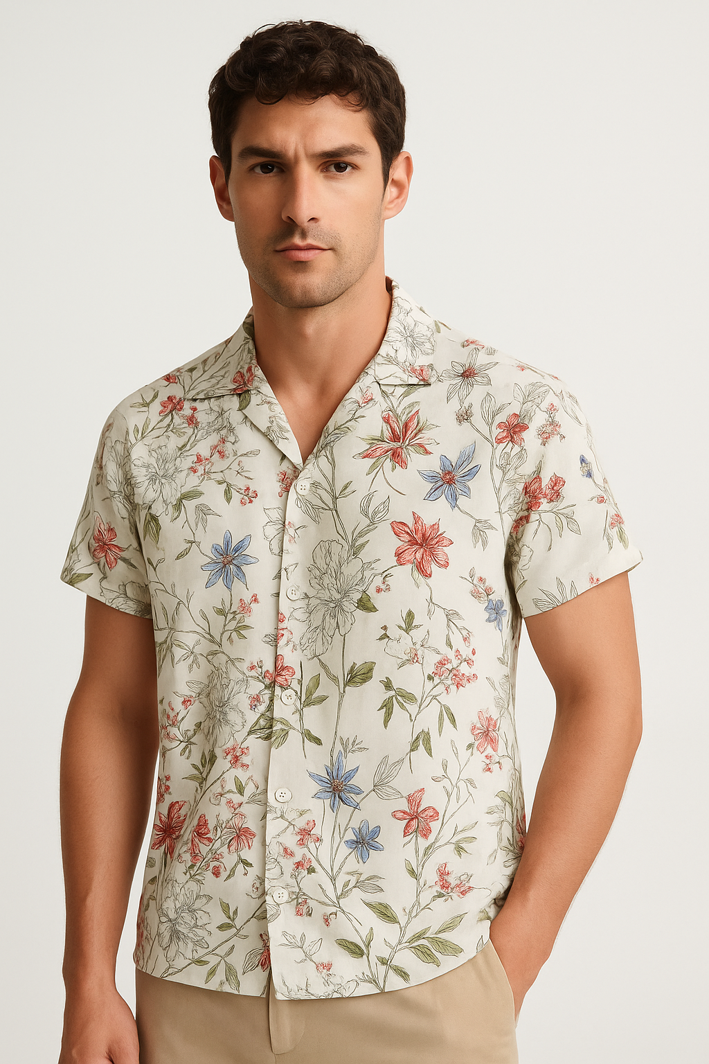 Camisa Manga Curta Fiorinni Verona