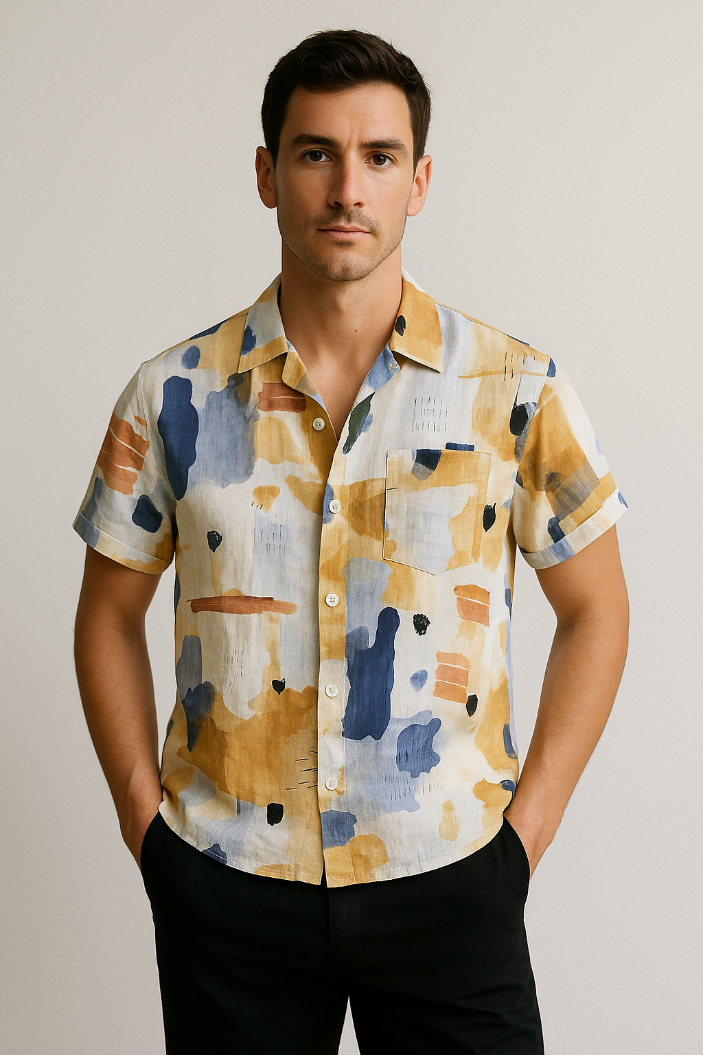 Camisa Manga Curta Fiorinni Mirage