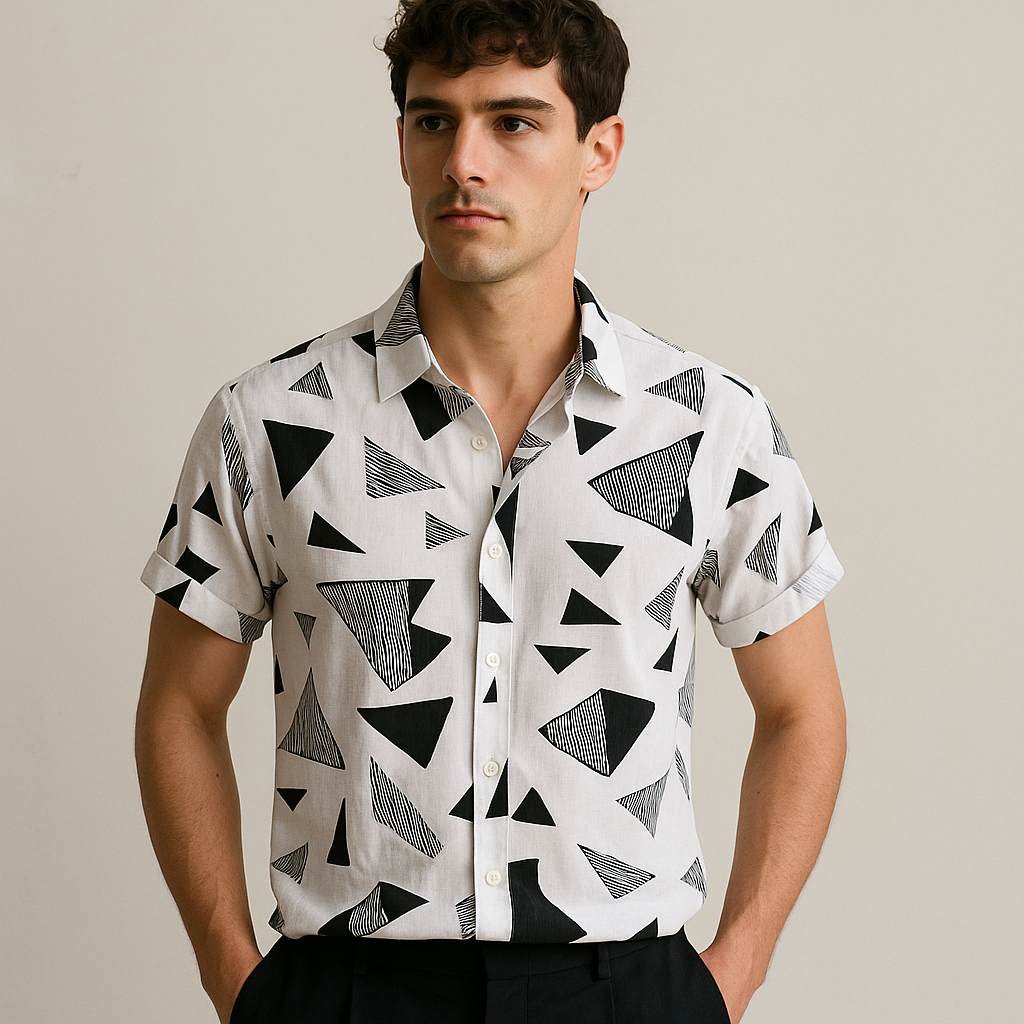 Camisa Manga Curta Fiorinni Siena