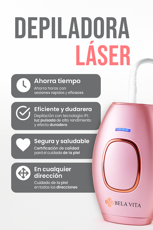 Laser Hair Removal – LUMÉA PRO Edition + Guía Práctica Natural Bella Vita™: Cuidados Simples para tu Piel